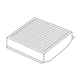 Kjøp Kupefilter av BOSCH 1 987 431 011 til den lave prisen 340,11&nbsp;kr