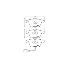Bremsbeläge von MAGNETI MARELLI 363700485079