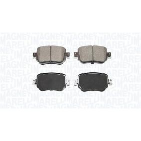 Bremsbeläge von MAGNETI MARELLI 363916060887
