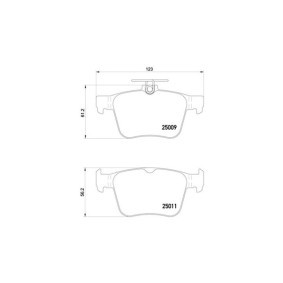 Bremsbeläge von MAGNETI MARELLI 363700585124