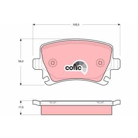Bremsbeläge von TRW GDB1551