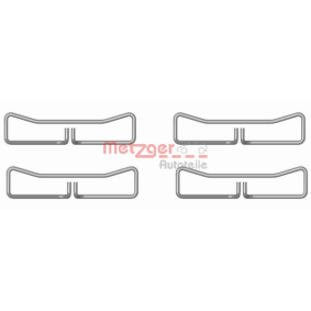 Zubehörsatz, Scheibenbremsbelag 109-1691