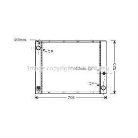 Kühler, Motorkühlung von PRASCO AU2183