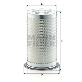 MANN-FILTER CF 1630 Sekundärluftfilter DAF