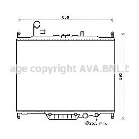 Kühler, Motorkühlung von PRASCO AU2225