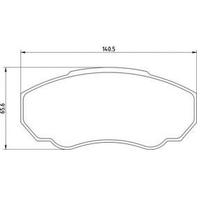 Bremsbeläge von MAGNETI MARELLI 363710201354