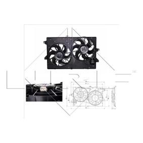 NRF 47220 Ventilador CHRYSLER