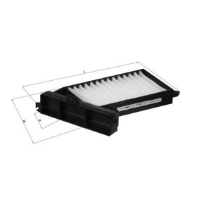 Compre Filtro, ar do habitáculo da MAHLE LA 126 a um preço baixo por 10,20&nbsp;&euro;