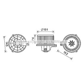 Gebläsemotor von PRASCO günstig für 170,75&nbsp;&euro;