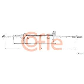 COFLE 18.220 Kupplungsseil CHRYSLER