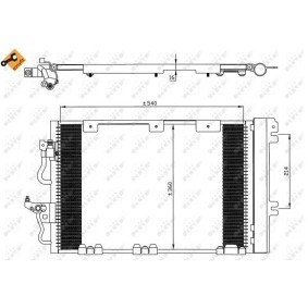 Kühler, Motorkühlung von NRF 53309