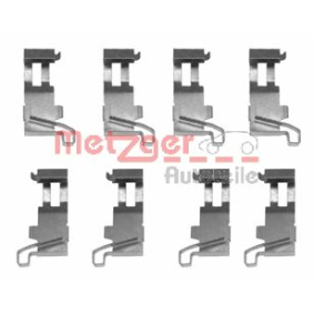 METZGER 109-1226 Zubehörsatz, Scheibenbremsbelag DAIHATSU MOVE (L6, L9)