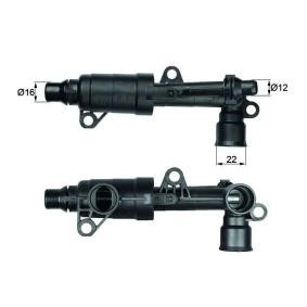 Ölkühler-Thermostat von MAHLE TO 11 86